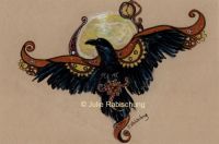 steampunk crow